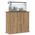 vidaXL Aquariumstandaard Artisan Eikenhout 81x36x73 cm, Dieren en Toebehoren, Vissen | Aquaria en Toebehoren, Verzenden, Nieuw