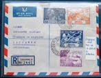 Hongkong 1906/1949 - 7 poststukken. - Michel, Timbres & Monnaies, Timbres | Asie