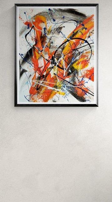 Luc Mora - Au bord du tumulte - XXL - No reserve, Antiek en Kunst