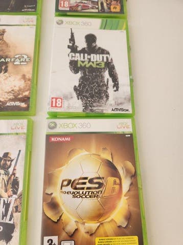Microsoft - Xbox 360 - Xbox 360 White & 1 Controllers & 10, Consoles de jeu & Jeux vidéo
