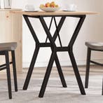 vidaXL Eettafel Y-frame 60x60x75 cm massief grenenhout en, Verzenden, Nieuw
