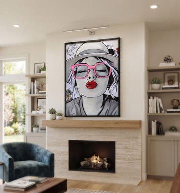 Patrycja Mroczkowska - The Kiss Pop Art XL