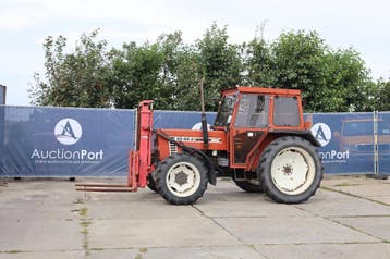 Veiling: Tractor Fiat Agri 65-66DT Diesel 48kW 1990 met hefm, Zakelijke goederen, Ophalen, Nieuw