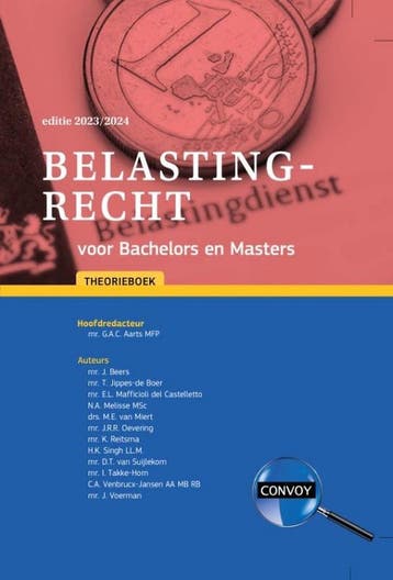 2023/2024 / Belastingrecht voor Bachelors en Masters /, Boeken, Verzenden, Zo goed als nieuw, G.A.C. Aarts