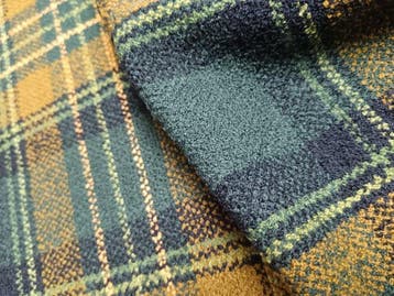 Tartans van haute couture E 626 maat 4,70×1,50 m - Textiel -