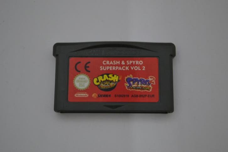 Crash & Spyro Super Pack Volume 2 (GBA EUR), Games en Spelcomputers, Games | Nintendo Game Boy