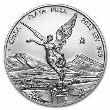 Mexico. 1 Onza 10 x 2023 1 Onza Mexican Silver Libertad Coin