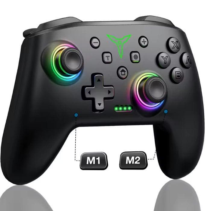 RGB Gaming Controller voor Nintendo Switch / PC - Draadloze, Consoles de jeu & Jeux vidéo, Consoles de jeu | Autre, Envoi