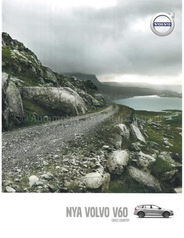 2016 VOLVO V60 CROSS COUNTRY BROCHURE ZWEEDS