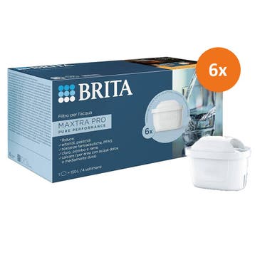 BRITA MAXTRA PRO PURE PERFORMANCE Waterfilter 6-pack -, Verzenden