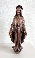 Figuur - Heilige Maria - 47 cm - 7,5 kg - Brons, Antiek en Kunst