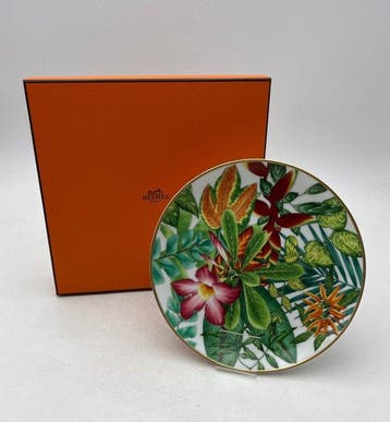 Hermes - Nathalie Rolland-Huckel - Bord - Kuchenteller, Antiek en Kunst