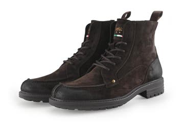 Pantofola dOro Veterboots in maat 42 Bruin, Kleding | Heren, Schoenen, Bruin, Verzenden, Boots, Zo goed als nieuw