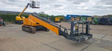 Grove mz66br telescoophoogwerker stalen tracks 20.3m, Ophalen