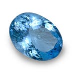 Bleu Aigue-marine - 6.55 ct - International Gemological