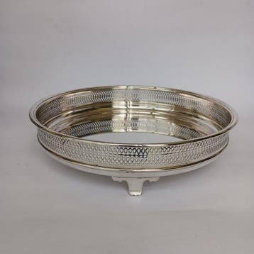 Gebakmandje - .800 zilver, Antiquités & Art