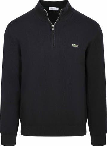 Lacoste Pullover Zipper Zwart maat Maat 52/54 (L) Heren, Vêtements | Hommes, Pulls & Vestes, Verzenden