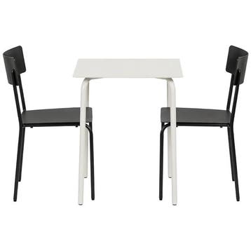 Serax August Tuinset: Eettafel S Aluminium Zand + Stoelen S, Verzenden, Nieuw, Aluminium, Tuinset