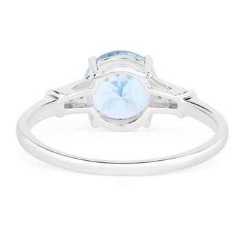 Zonder minimumprijs - Ring - 14 karaat Witgoud - 1.30ct. tw., Nieuw