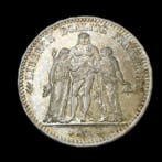 Frankrijk. 5 Francs 1873-A Hercule, Postzegels en Munten