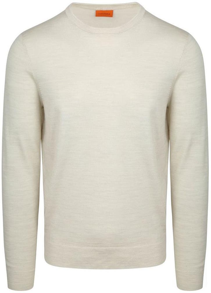 Suitable Merino Pullover Ecru maat Maat 52/54 (L) Heren, Vêtements | Hommes, Pulls & Vestes, Envoi