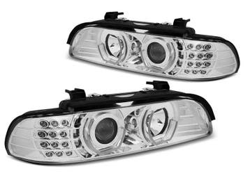 Koplampen | geschikt voor BMW 5-Series E39 1995-2003 | 3D LE, Verzenden
