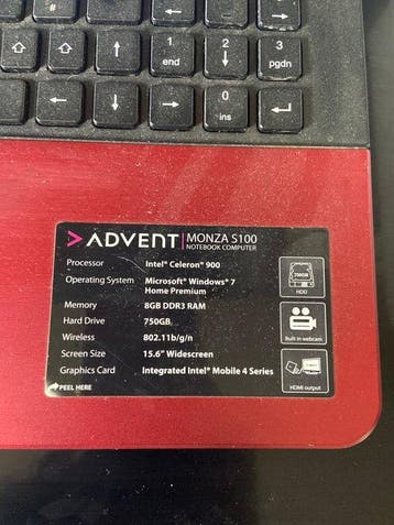 Advent Monza S100 - Laptop