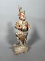 Oud Chinees, Tang-dynastie Terracotta Mingqi-figuur Lokapala
