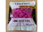 Veiling - 250x golf tees roze per zakje 35 stuks 6mm, Sport en Fitness, Golf, Nieuw