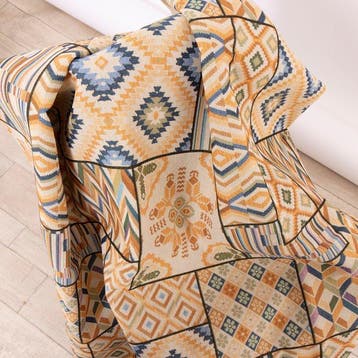 BA011 - Patchworkstof geometrisch en etnisch - Textiel - 270