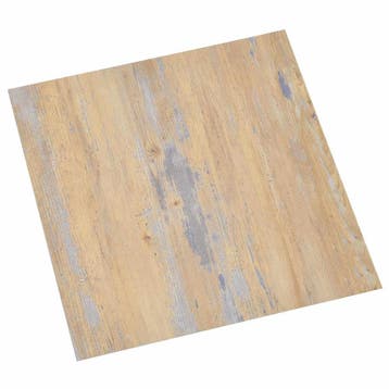 vidaXL Zelfklevende Vloerplanken Bruin en Grijs 30,5 x 30,5, Verzenden