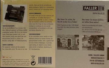 Faller H0 - 180725/180633/180629 - Model, Nieuw