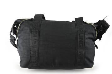 Kipling Handtas Zwart, Verzenden, Zo goed als nieuw, Zwart