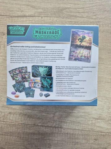 Pokémon - 1 Elite trainer box - Top-Trainer-Box Maskerade im