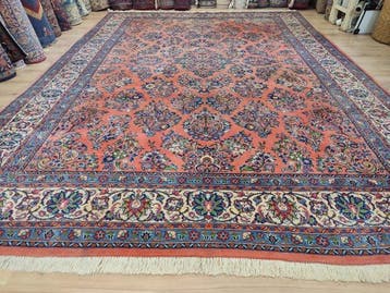 Sarouck - Tapis - 3.5 m - 2.5 m - Royal India Blumen, Nieuw