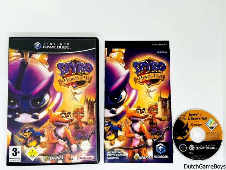 Nintendo Gamecube - Spyro A Heros Tail - EEU, Consoles de jeu & Jeux vidéo, Jeux | Nintendo GameCube, Envoi