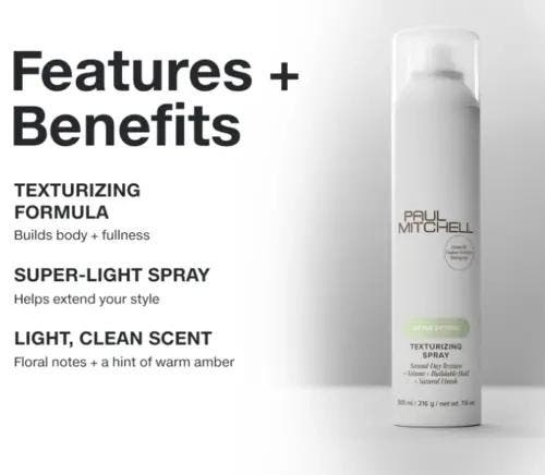 Paul Mitchell Invisiblewear Texturizing Hairspray (Schuim), Handtassen en Accessoires, Uiterlijk | Haarverzorging, Overige typen