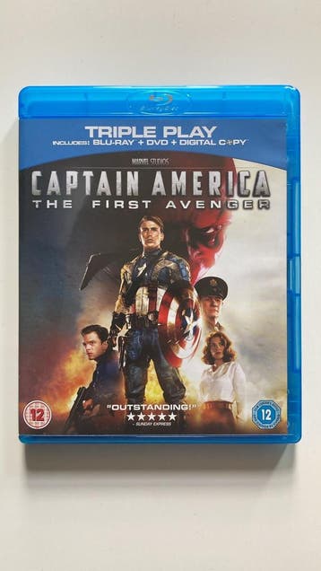 CAPTAIN AMERICA THE FIRST AVENGER (IMPORT WITH DUTCH SUBS), Cd's en Dvd's, Blu-ray, Gebruikt