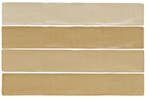 Wandtegel Ragno Sense Mustard Langwerpig Beige Mat 6,5x39,5, Nieuw, 20 tot 40 cm, 10 m² of meer, Wandtegels