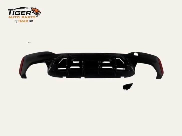 BMW G30 G31 achterdiffuser Competition stijl zwart, Auto-onderdelen, Carrosserie, Nieuw, BMW, Achter, Bumper