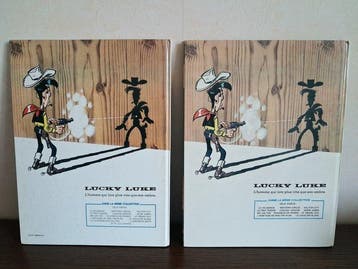 Lucky Luke T43 + T46 - 2x C - 2 Album - EO - 1975/1977, Boeken, Nieuw