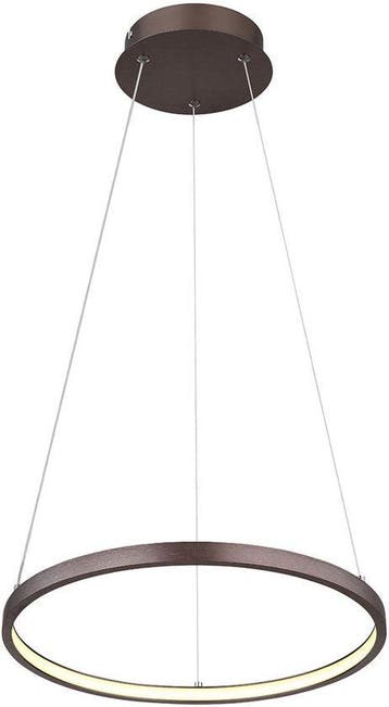 2dekans | Globo - hanglamp - Ralph - bruin - metaal - Ø 39cm, Huis en Inrichting, Ophalen of Verzenden, Nieuw
