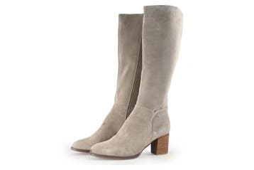 Poelman Laarzen in maat 40 Beige, Kleding | Dames, Schoenen, Hoge laarzen, Poelman, Verzenden, Beige