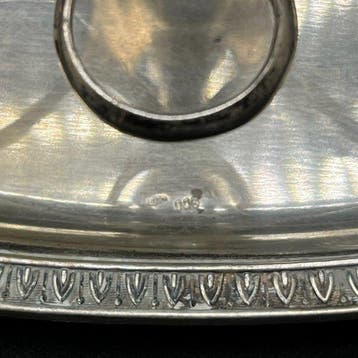 Service de table - Argent 800 - Set huile et vinaigre