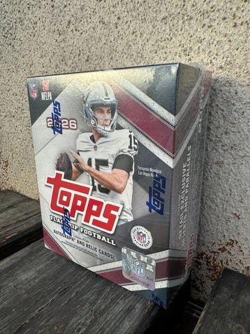 2026 Topps Flagship Football Mega Box - 1 Box - Near Mint