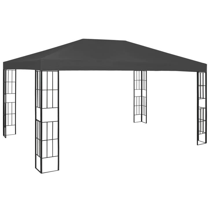 vidaXL Prieel 3x4 m antraciet, Jardin & Terrasse, Tonnelles, Envoi