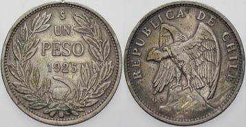 1 Peso 1925 Chile Republik, Verzenden
