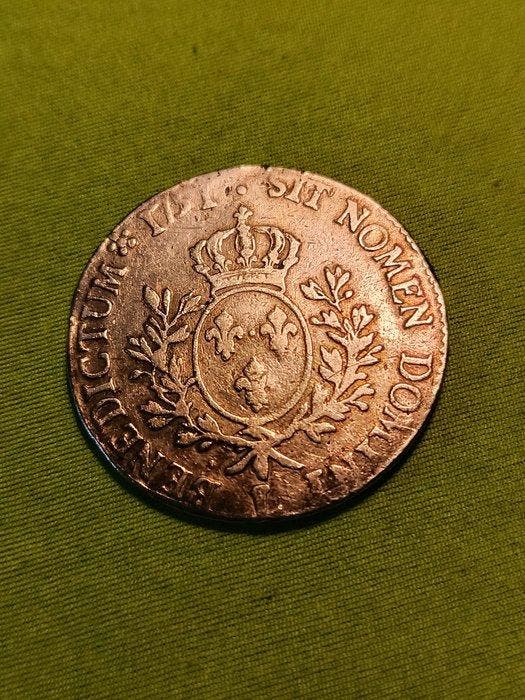 Frankrijk. Louis XV (1715-1774). Ecu 1751-L, Bayonne (Zonder, Timbres & Monnaies, Monnaies | Europe | Monnaies non-euro