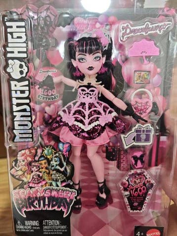 Mattel - Pop Draculaura Scary Sweet Birthday - 2010-2020 -