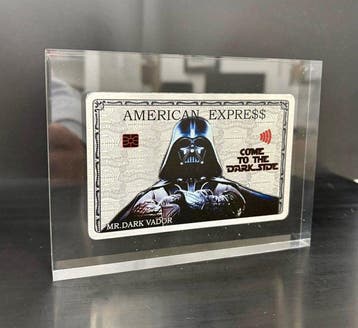 N.Nathan - Plexi Card MR. VADOR